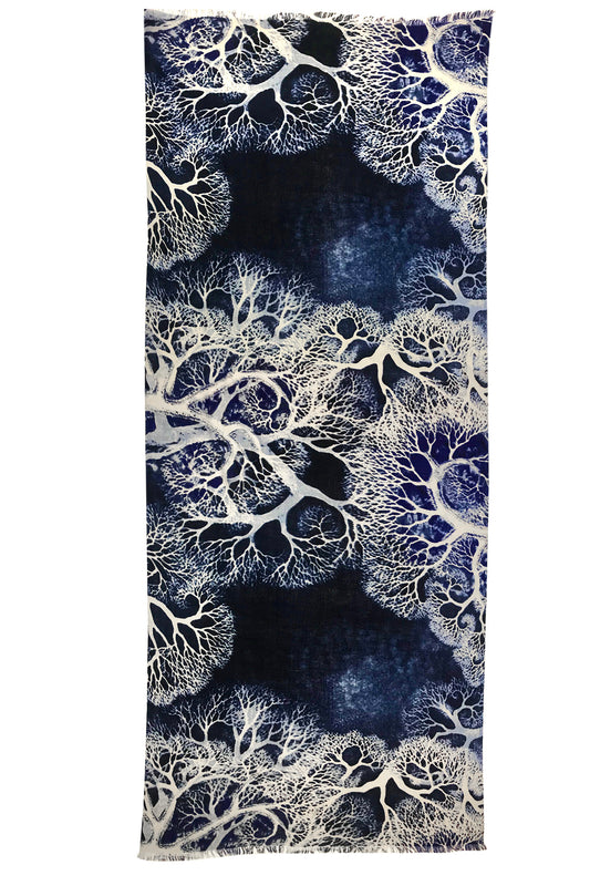 The Tree of Life Silk Cashmere Scarf